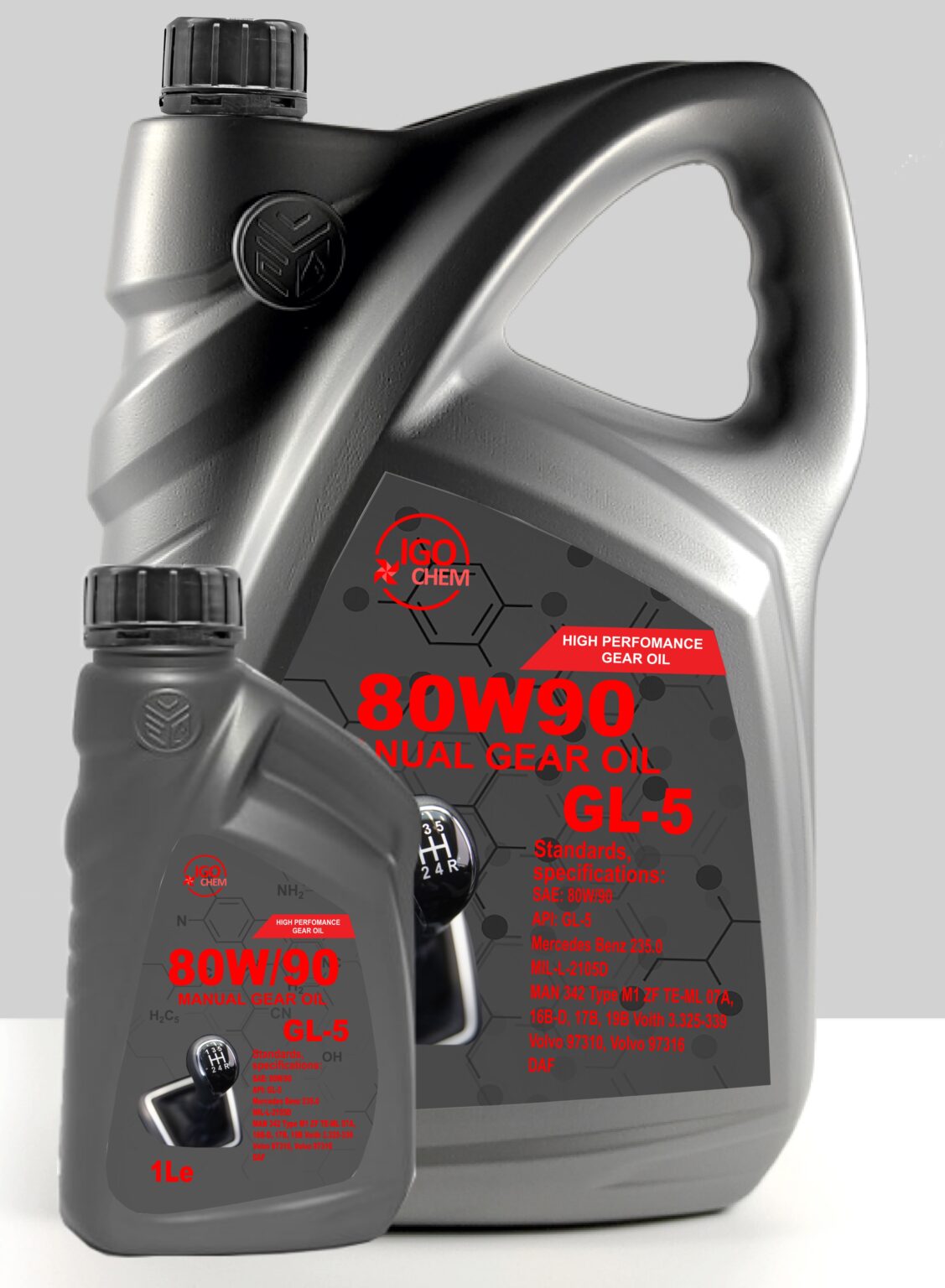 Трансмісійна олива IGOCHEM Gear OIL GL-5 80W/90
